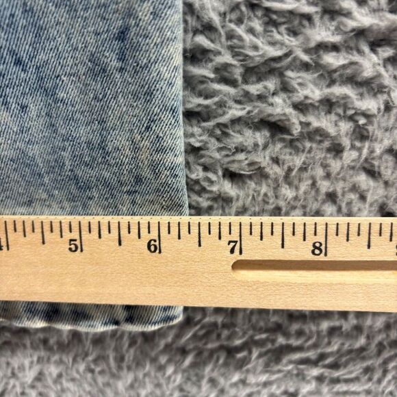 Scoop Jeans Mens 38x30 Blue Light Wash Cotton Skinny Stretch Distressed - Picture 8 of 9